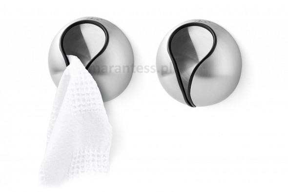 ZACK Loft wieszak na ręcznik  haczyk stal matowa 40209