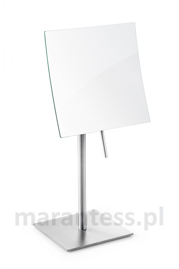 ZACK Xero lustro stojące kwadratowe stal nierdzewna matowa 40013