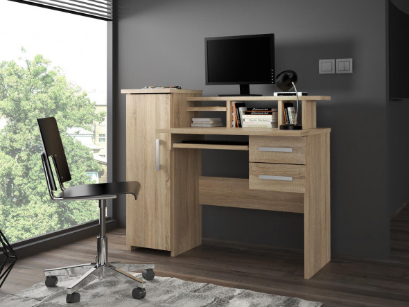 Biurko ALDONA 2 dąb sonoma