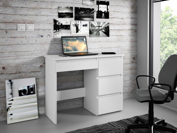 Biurko BANDI 2 biały mat