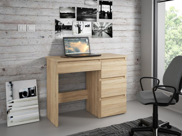 Biurko BANDI 2 dąb sonoma