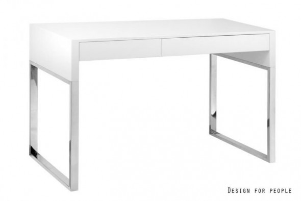 Biurko BORA biały połysk