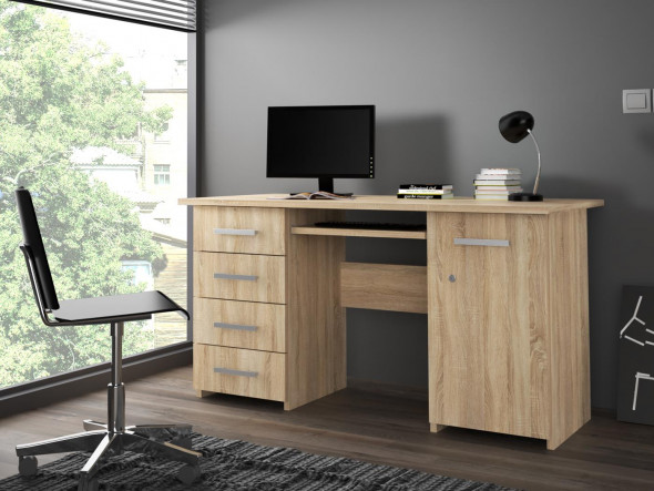 Biurko ELEONORA 2 dąb sonoma