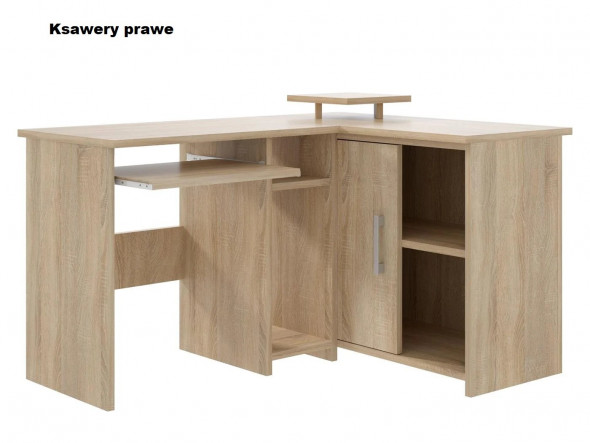 Biurko KSAWERY dąb sonoma
