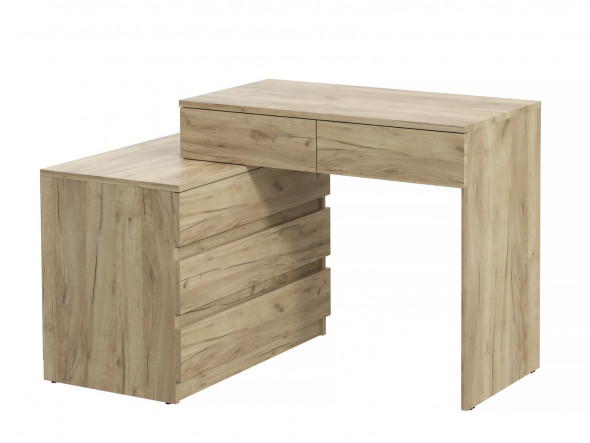 Biurko młodzieżowe KATTA dąb craft