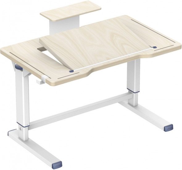 Biurko regulowane CROIS 105x60 białe/szare