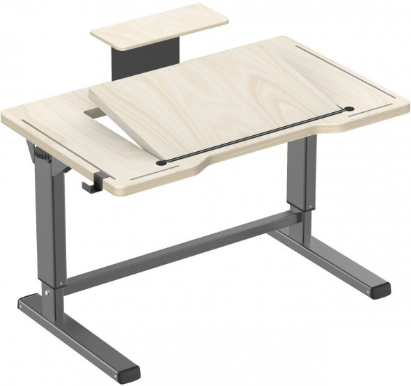 Biurko regulowane CROIS 123x70 czarne