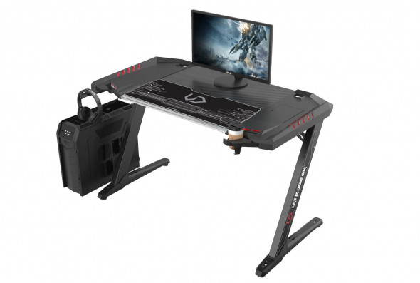 Biurko ROCKET czarne gamingowe