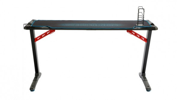 Biurko SPACE XXL niebieskie gamingowe