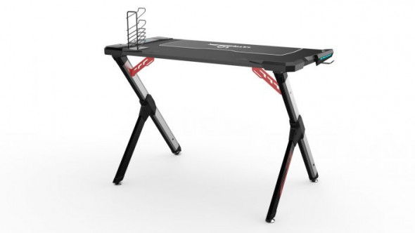 Biurko STAR czarne gamingowe
