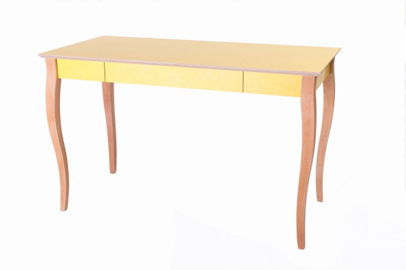 Biurko TODO 120x58 żółte