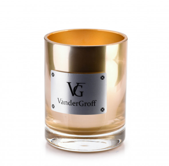 CRISTIE Świeca (wkład do lampionu)10x8cm złota