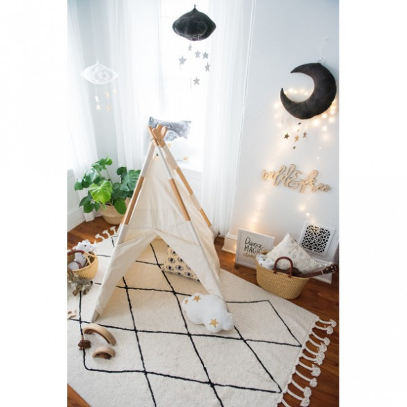 Dywan dziecięcy BEREBER BEIGE 140x200 beżowy