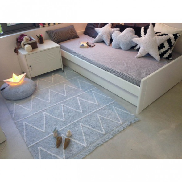 Dywan dziecięcy HIPPY SOFT BLUE 120x160 niebieski