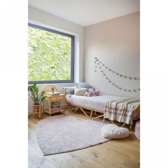 Dywan dziecięcy PUFFY LOVE NUDE 160x180 różowy