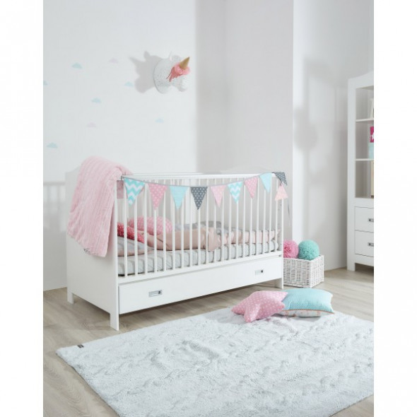 Dywan dziecięcy TRENZAS SOFT BLUE SMALL 80x120 niebieski