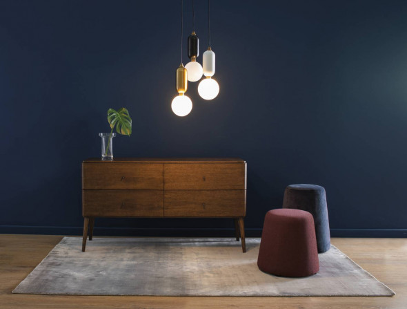 Dywan GEOS SMOKY BLUE 200x300 niebieski/beżowy