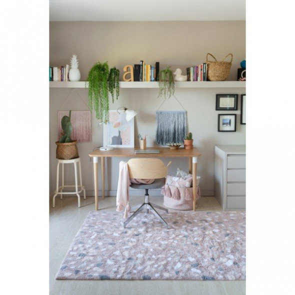 Dywan TERRAZZO ROSE QUARTZ 140x200 różowy