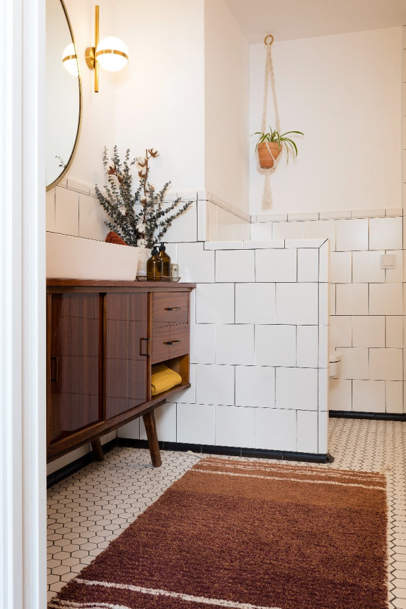 Dywan TWIN TOFFEE 170x240 beżowy dwustronny