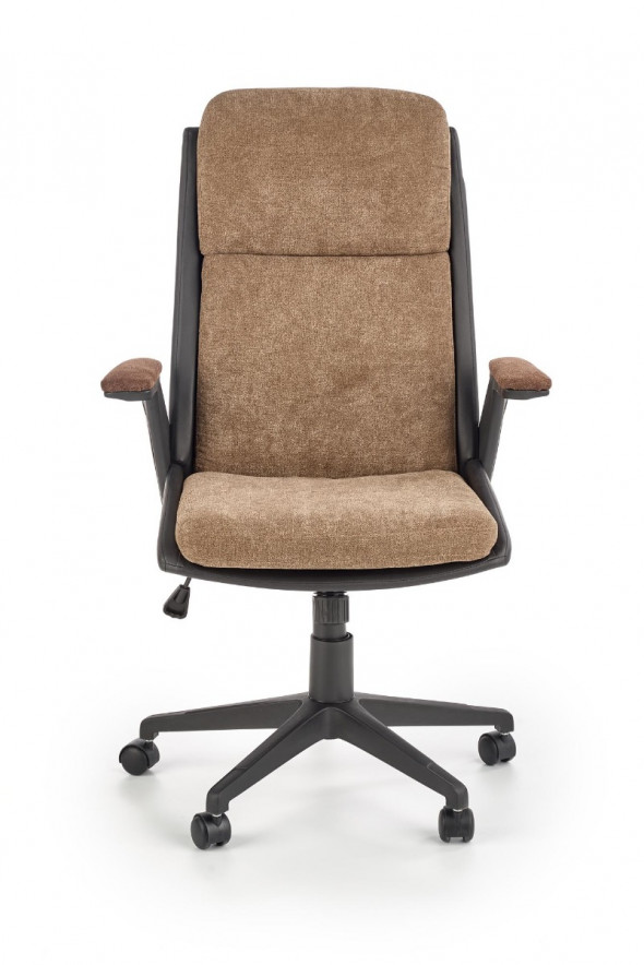 Fotel biurowy HERBIC brązowy/czarny