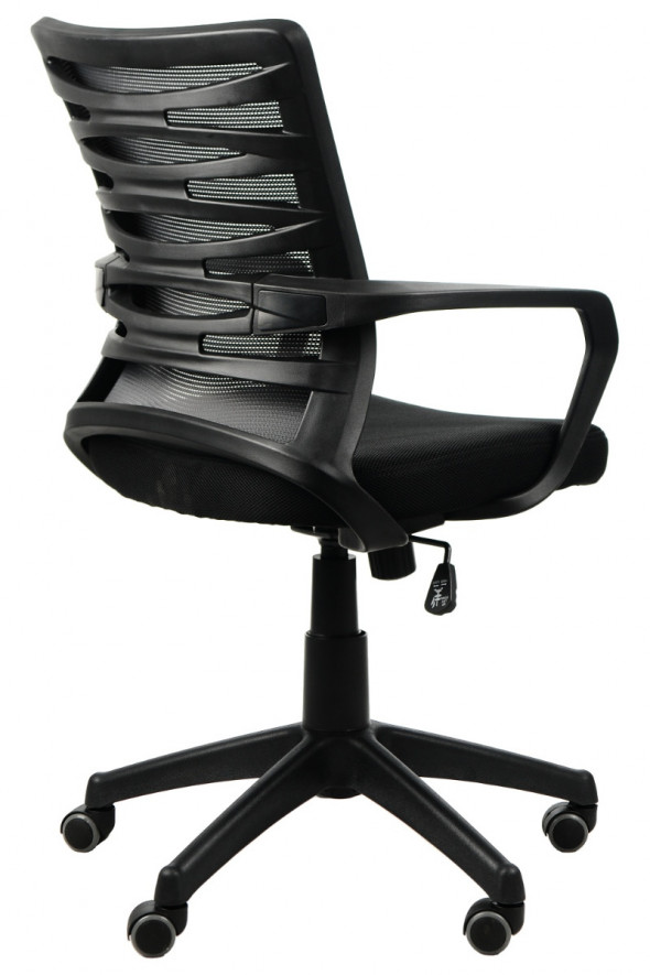 Fotel biurowy KB-2022 szary/czarny