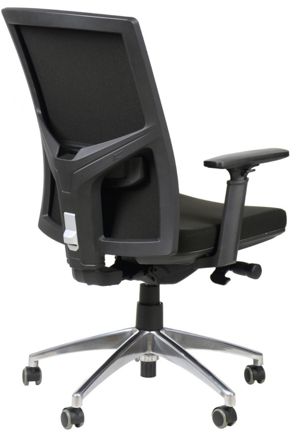 Fotel biurowy KB-8922B-S/ALU czarny