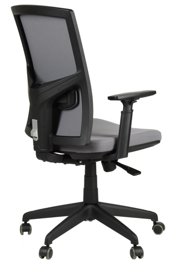 Fotel biurowy KB-8922B szary