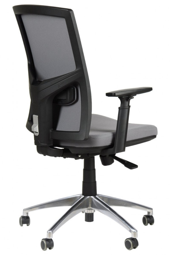 Fotel biurowy KB-8922B/ALU szary