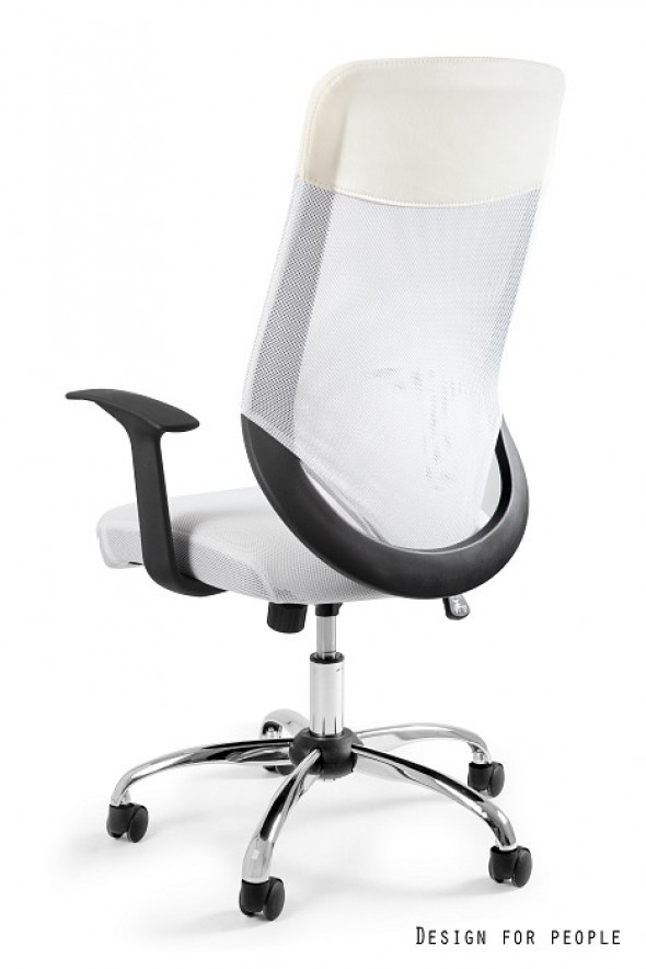 Fotel biurowy MOBI PLUS biały