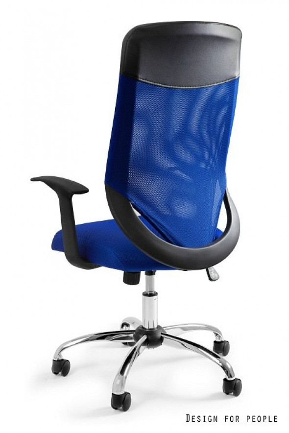 Fotel biurowy MOBI PLUS niebieski