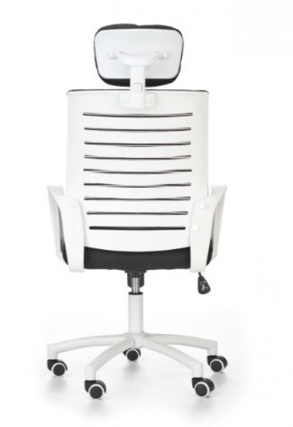 Fotel biurowy SOCKET czarny/biały