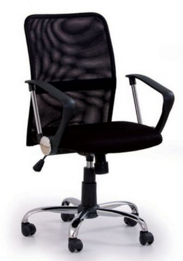Fotel biurowy TONY czarny