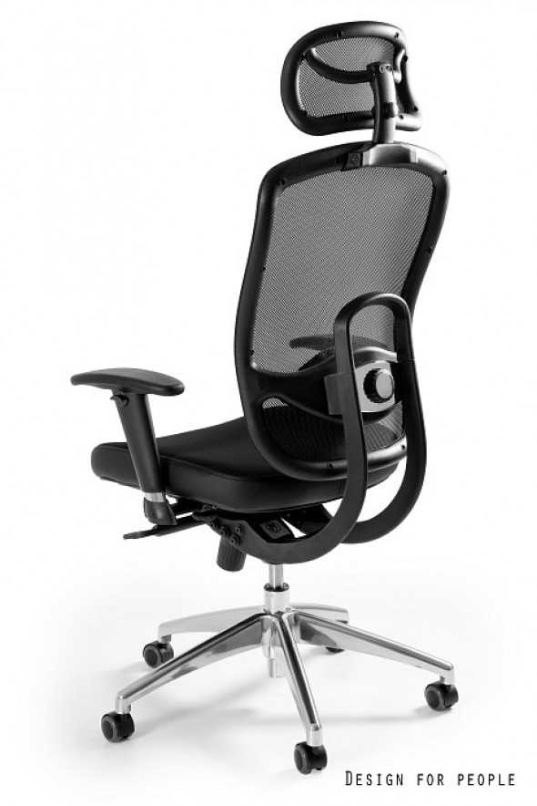 Fotel biurowy VIP czarny