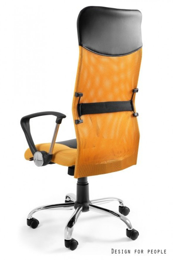 Fotel biurowy VIPER żółty