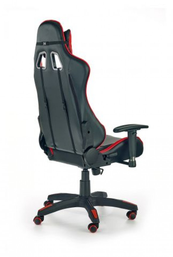 Fotel DEFENDER czarno/czerwony gamingowy