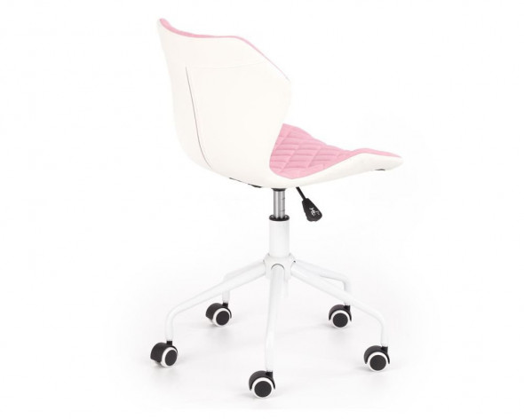 Fotel dla dziecka MATRIX 3 różowy/biały