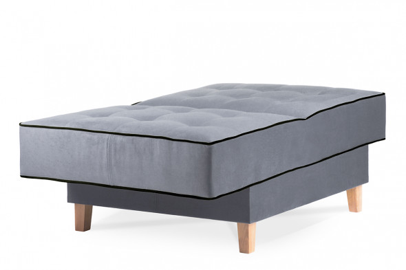 Fotel DOZER szary/czarny