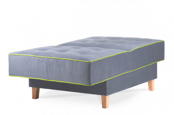 Fotel DOZER szary/zielony