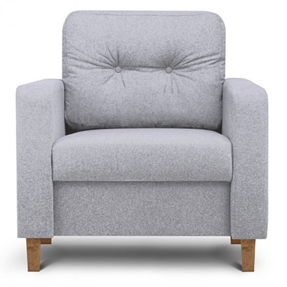 Fotel ERISO jasny szary