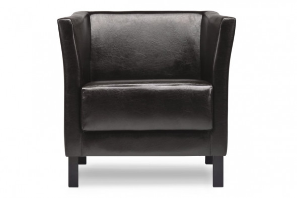 Fotel ESPECTO ciemno brązowy