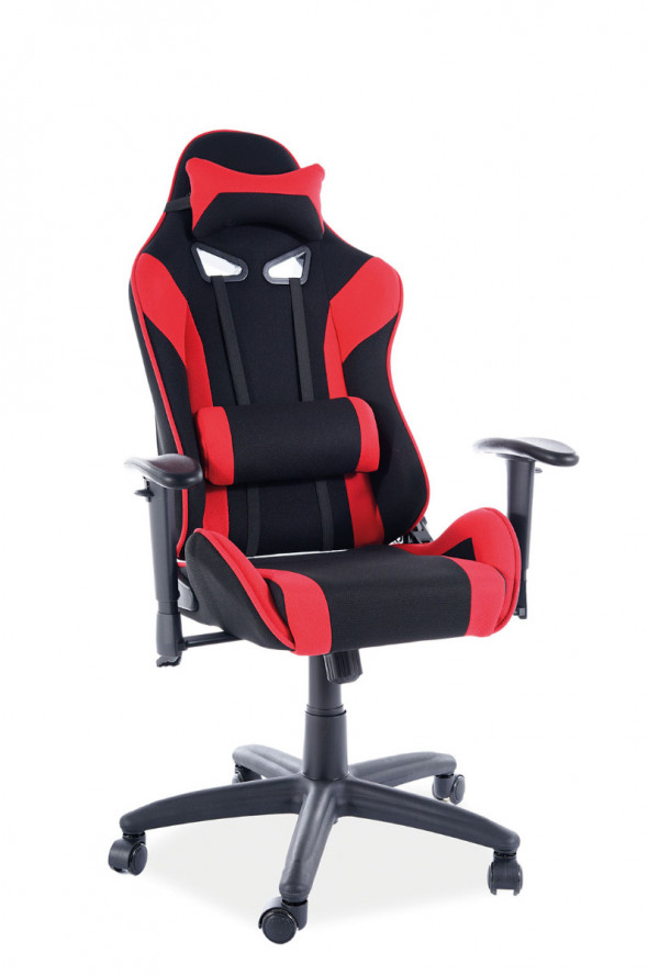 Fotel gamingowy VIPER KID czarny/czerwony
