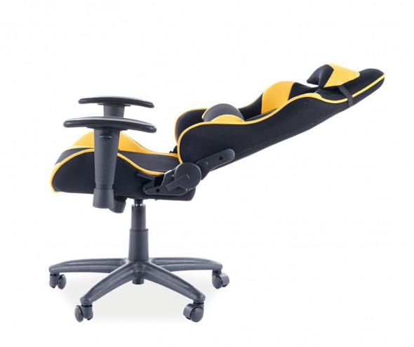 Fotel gamingowy VIPER KID czarny/żółty