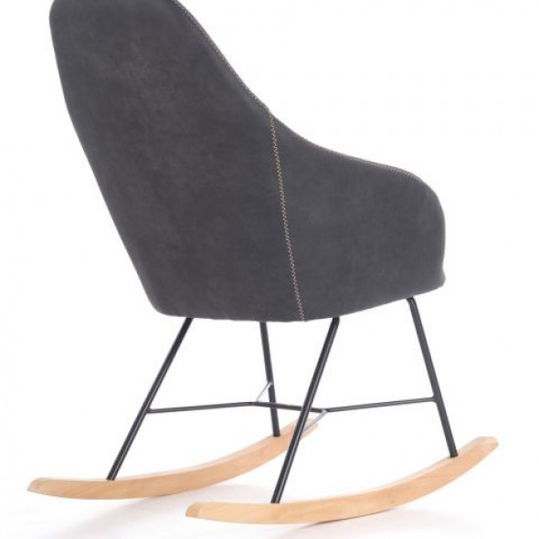 Fotel LAGOS bujany szary