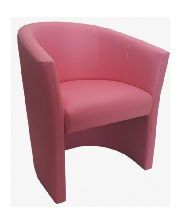Fotel MAROS ECO różowy