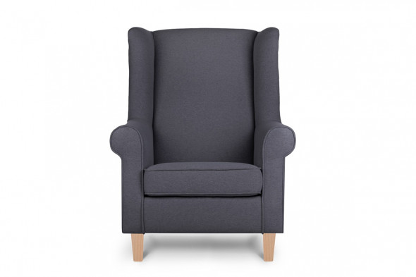 Fotel MILES ciemno szary