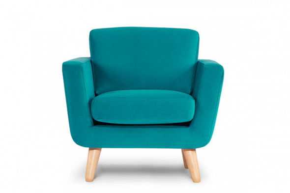 Fotel TAGIO turkusowy