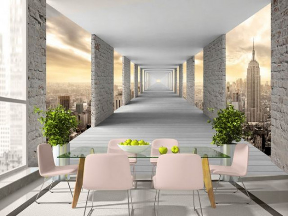 Fototapeta PODNIEBNY KORYTARZ