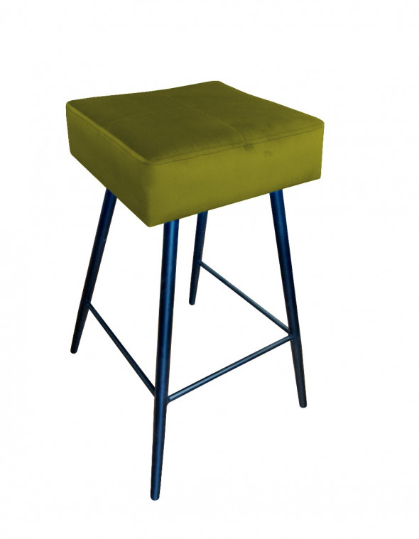 Hoker niski OLIMP BL VELVET oliwkowy