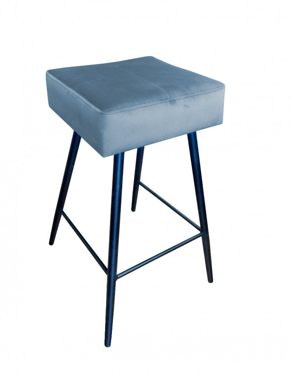 Hoker niski OLIMP BL VELVET szary