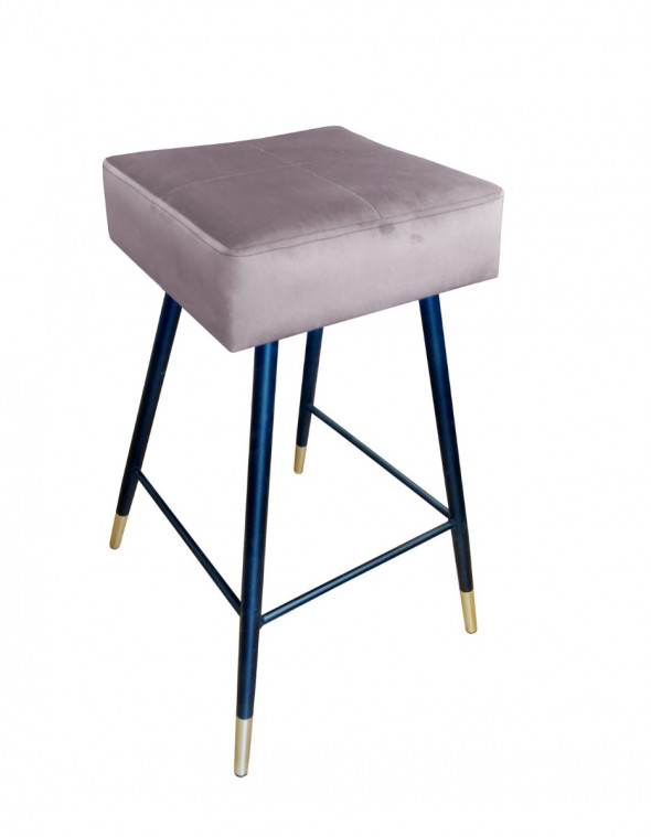 Hoker niski OLIMP VELVET GOLD jasno różowy